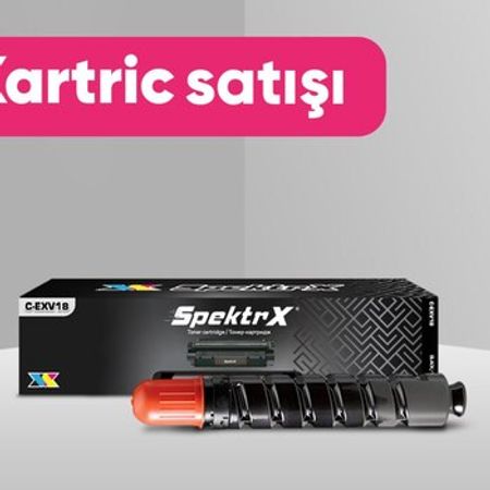 Kartric SpektrX C-EXV18 QARA – Ofis avadanlığı və istehlak – ucuztap.az