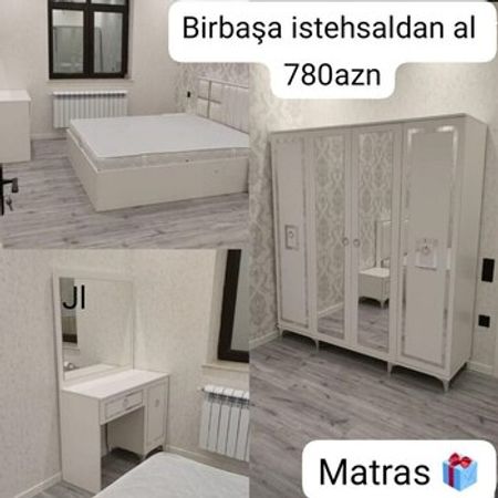 Yataq otağı mebeli – Yataq dəsti və çarpayılar – ucuztap.az