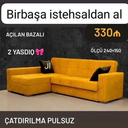 Künc divan – Divanlar və kreslolar – ucuztap.az