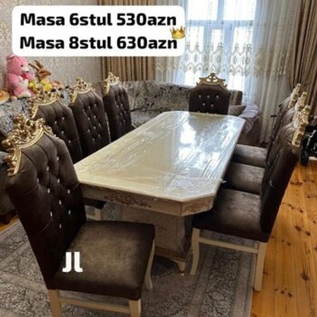 Masa və oturacaqlar