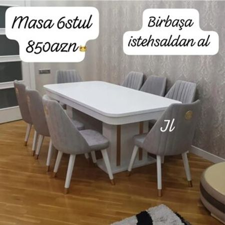 Masa və oturacaqlar
