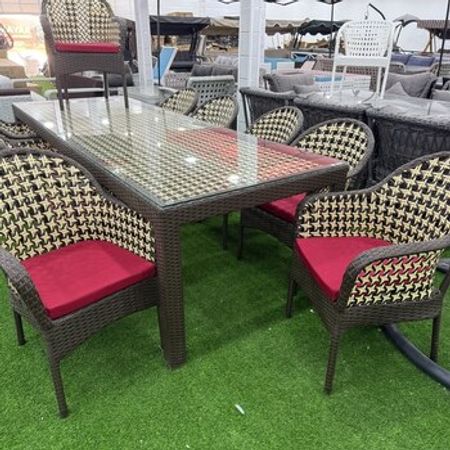 Bağ üçün masa və oturacaqları