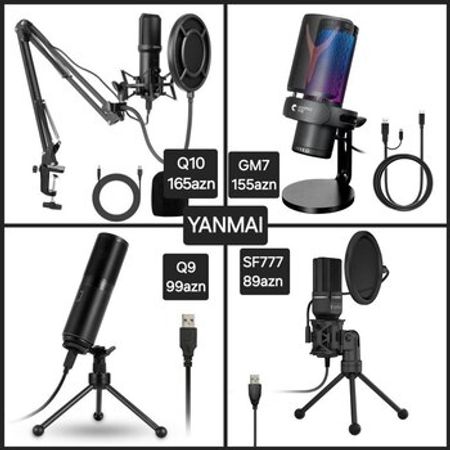 Podkast mikrofonu Yanmai – Audio və video – ucuztap.az