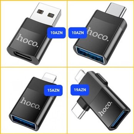 Type-C lightning USB otg çevirici "Hoco"