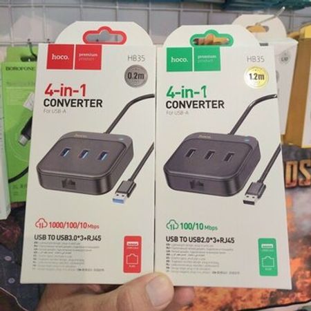 USB ethernet hub "Hoco"