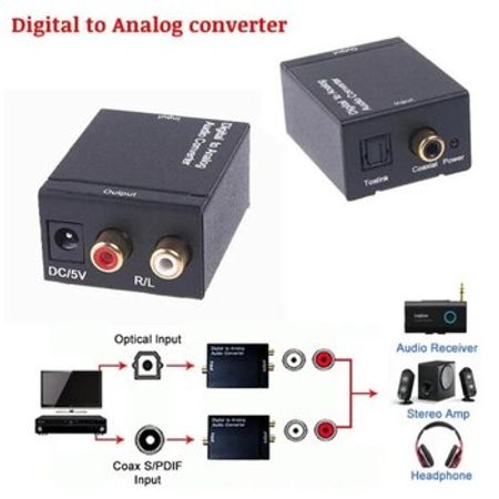 Fiber optik audio səs konverter – Kompüter aksesuarları – ucuztap.az