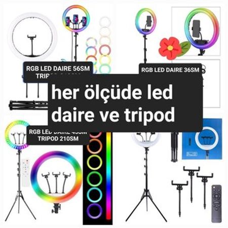 LED dairə lampa "Rgb"
