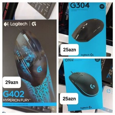 Rgb oyun siçanı Logitech – Kompüter aksesuarları – ucuztap.az
