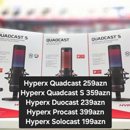 "Hyperx" quadcast mikrofon