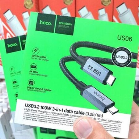 Thunderbolt Type-C dual hd kabel "Hoco"