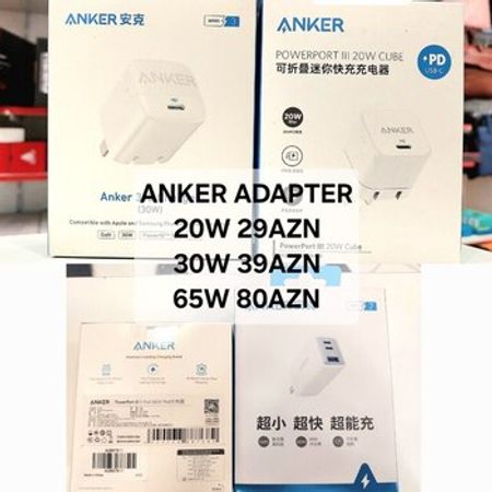 Adapter başlığı "Anker"