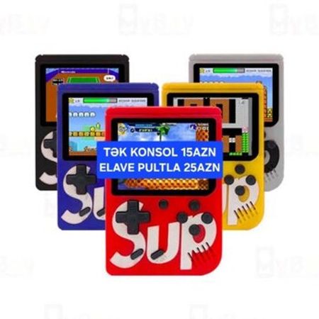 Retro oyun konsolu Sup – Oyunlar, pultlar və proqramlar – ucuztap.az