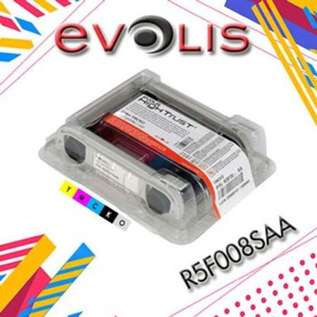 Evolis Ribbon Color YMCKO R5F008SAA