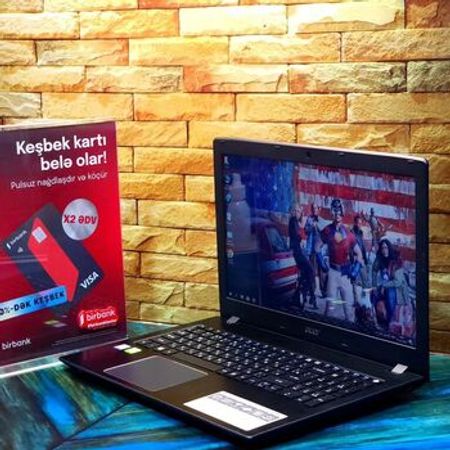 Noutbuk "Acer Aspire E15 Nvidia"