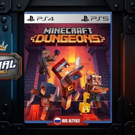 PS4/PS5 üçün "Minecraft Dungeons" oyunu