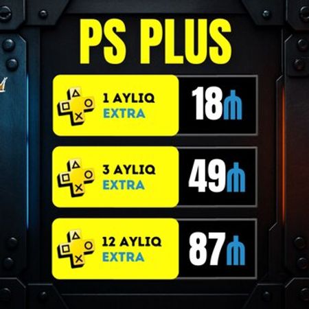 PS4/PS5 üçün "PS Plus Extra" abunə paketi