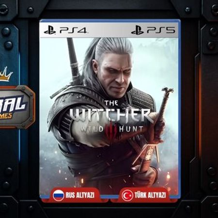 PS4 və PS5 üçün "The Witcher 3: Wild hunt" oyunu