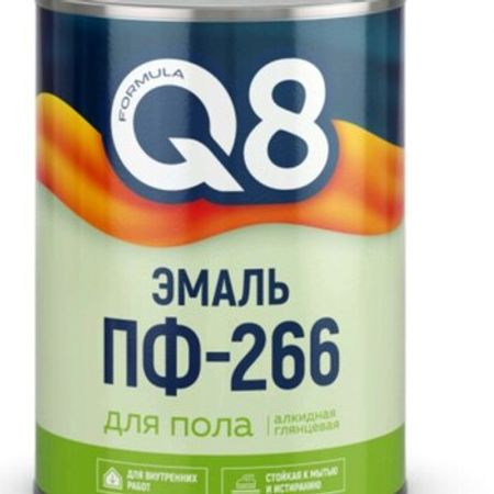 Q8 Emal PF - 266 Döşəmə üçün alkid qımızı - qəhvəyi