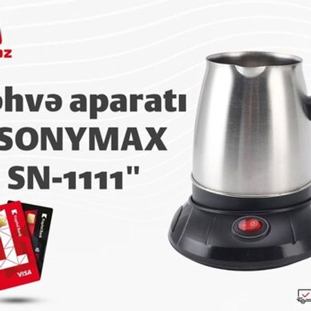 Qəhvə aparatı SONYMAX SN-1111 – Digər – ucuztap.az