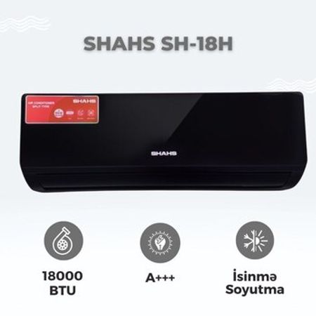 Kondisioner Shahs SH-18BLCK – Kondisionerlər – ucuztap.az