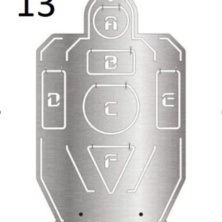 Gel silahlar üçün hədəf (dəmir) 133T97