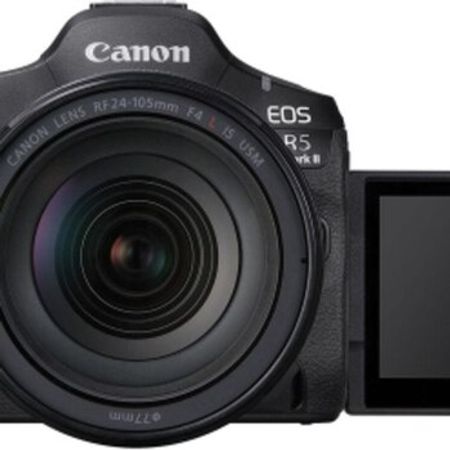 Canon Mirrorless Camera EOS R5 Mark II V5 Body / 45MP Full/ 8K 60 Raw/4K 60 SRAW/ 30 fps max shootin