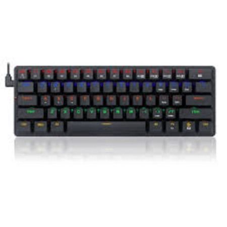 Reddragon 61 key mechanical keyboard rainbow