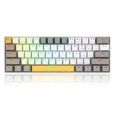 Klaviatura "REDRAGON:K530YL&WT&GYRGBPRO Draconic Elite, 61%"