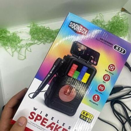 Mikrofonlu bluetooth dinamik "S33"