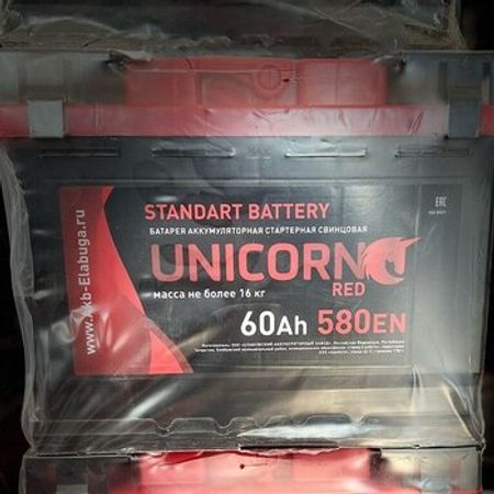 "Unicorn Red" akkumulyatoru 60 Ah