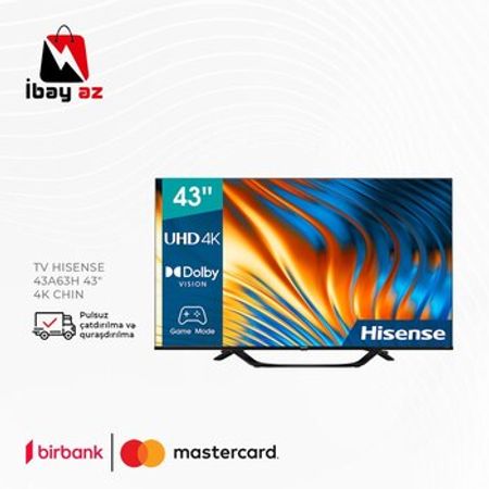 Televizor "Hisense 43A63H 43" 4K CHIN"