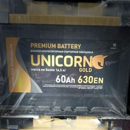 Akkumulyator "Unicorn Gold 60 Ah"