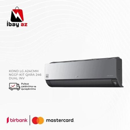 Kondisioner LG A24CMH NGGF-KIT (Qara, 24,000 BTU, Dual Inverter) – Kondisionerlər – ucuztap.az