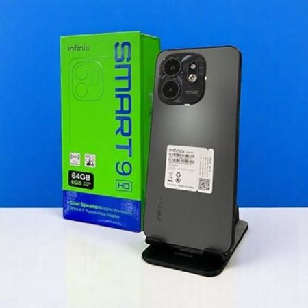 Infinix Smart 9 Metallic Black 64GB/3GB