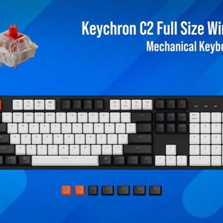 Keychron C2 Full Size Wired Mechanical Keyboard