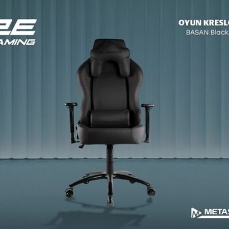 Ofis kreslosu "2E GAMING Chair BASAN Black/Red 2E-GC-BAS-BKRD"