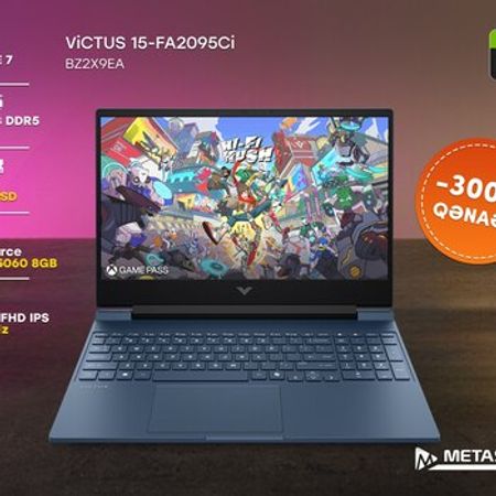 Victus Gaming Laptop 15-fa2095ci BZ2X9EA