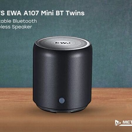 TWS EWA A107 Mini BT Twins Portable Metal Classic Bluetooth Wireless Speaker Stereo Sound – Audio və video – ucuztap.az