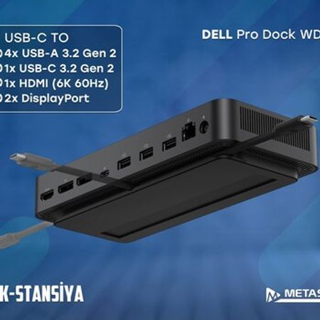 Dok stansiya "Dell Pro Dock WD25 210-BRFQ"