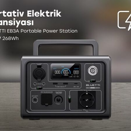 BLUETTI EB3A Portable Power Station | 600W 268Wh