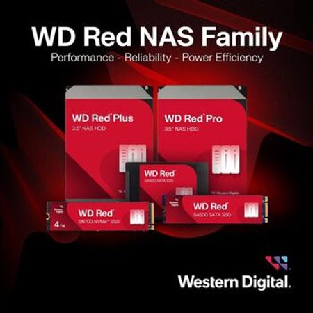 HDD "Western Digital 4TB WD Red Plus NAS Internal WD40EFPX"