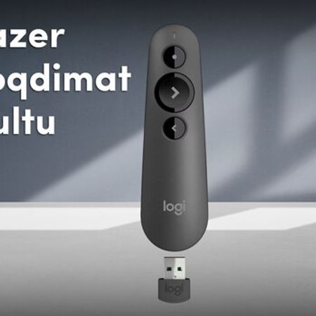 "Logitech R500s" Lazer Təqdimat Cihazı