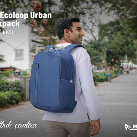 Noutbuk çantası Dell Ecoloop Urban Backpack CP4523B 14-16