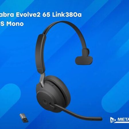 Jabra Evolve2 65 Link380a MS Mono Black 26599-899-999