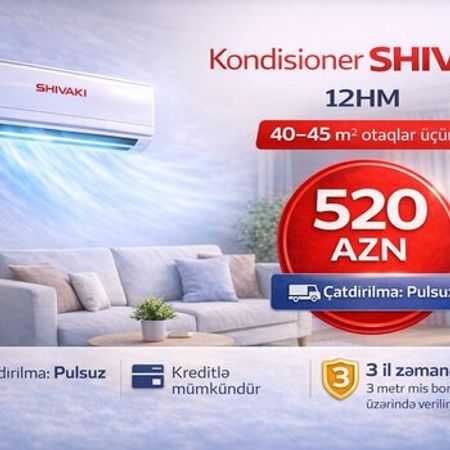 Kondisioner Shivaki 12-HM – Kondisionerlər – ucuztap.az