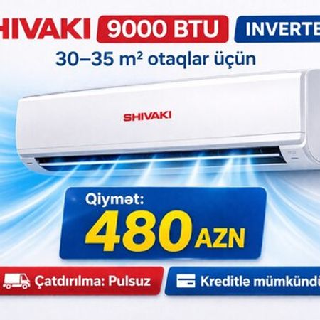 Kondisioner Shivaki 9000btu inverter
