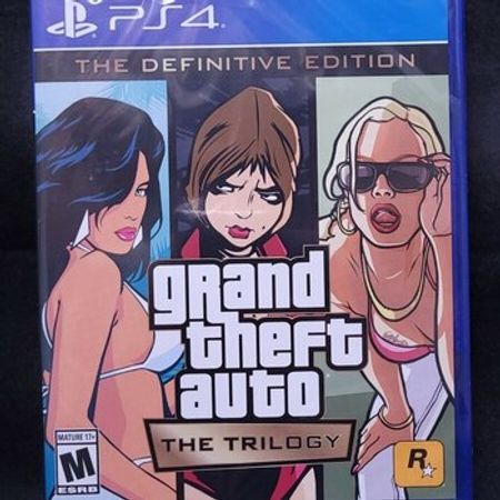 PS4 üçün Gta Trilogy oyun diski