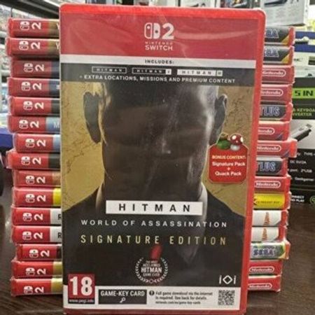 Nintendo Switch 2 üçün Hitman oyun diski