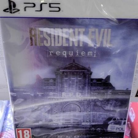 PS5 Resident evil requiem steelbook edition oyunu