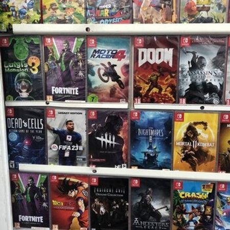 Nintendo switch action oyun diskləri